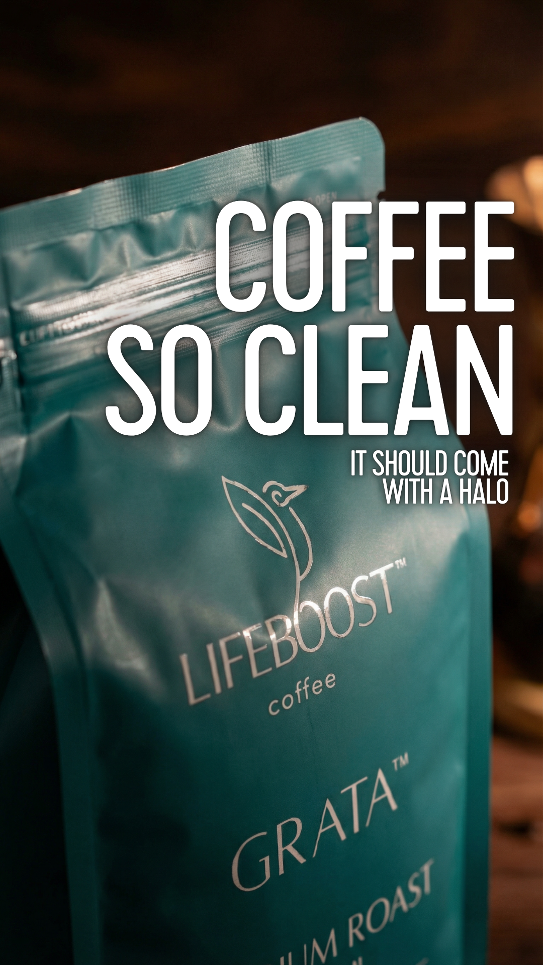 Lifeboost Coffee Facebook ad