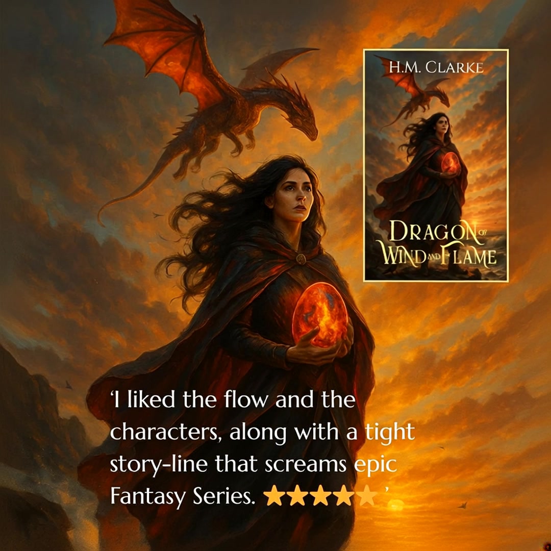 H. M. Clarke - Author Facebook ad