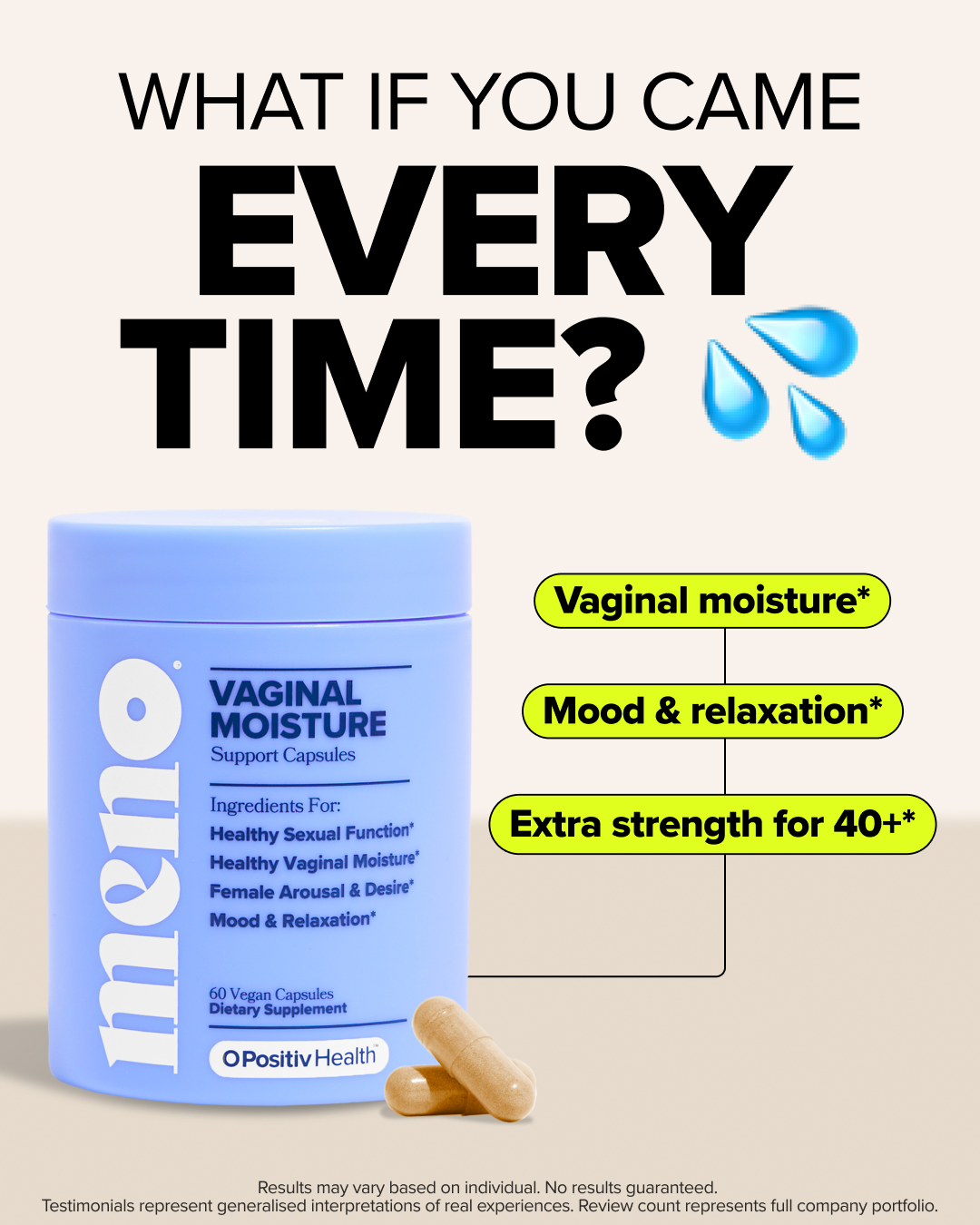 MENO Vitamins Facebook ad