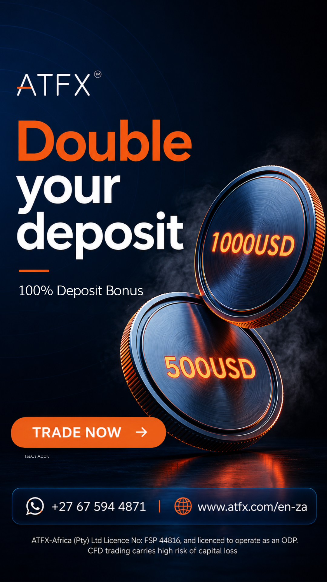 ATFX Africa Facebook ad