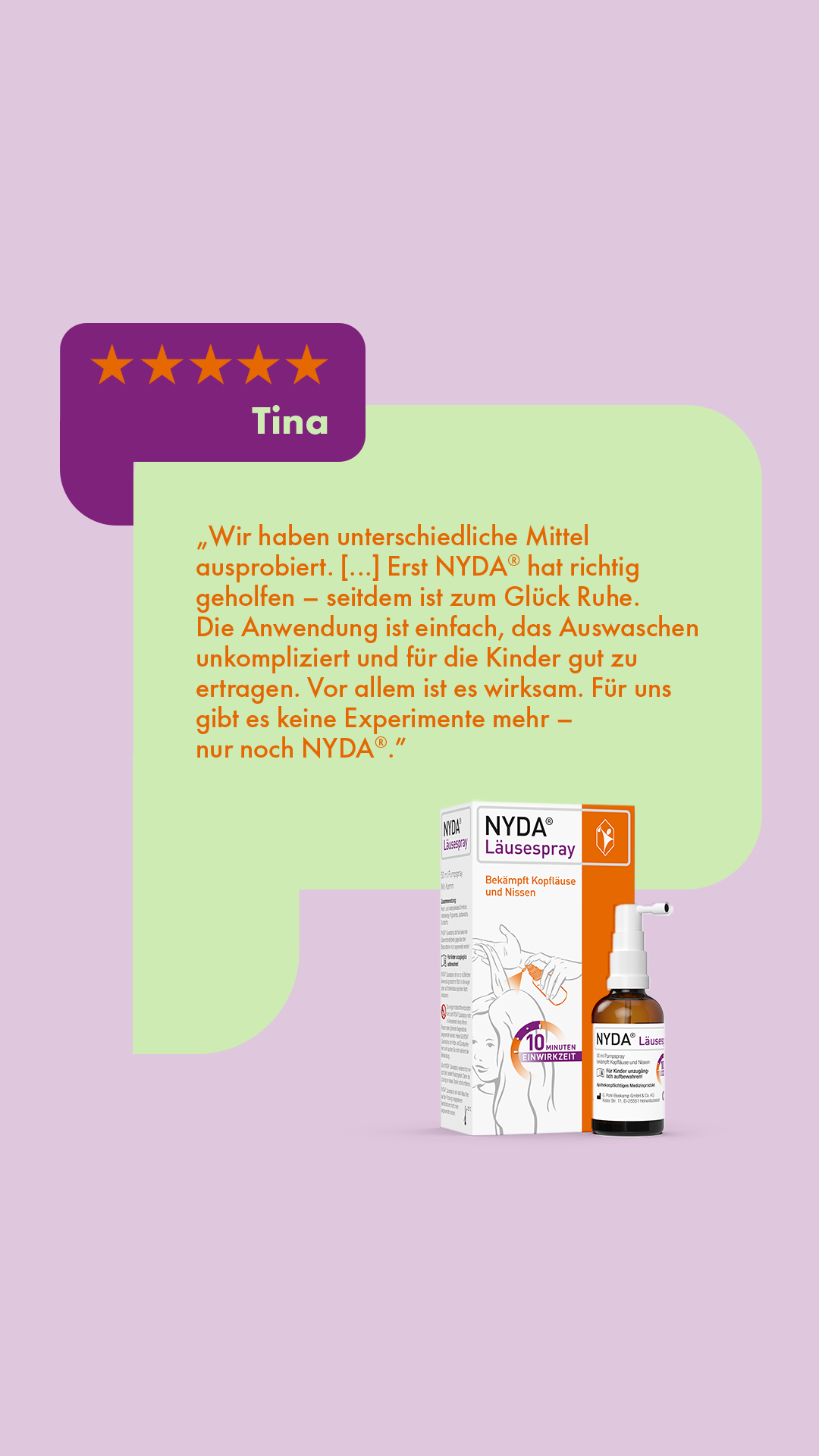 NYDA - das effektive Mittel gegen Läuse und Nissen Facebook ad from Apr 10, 2026