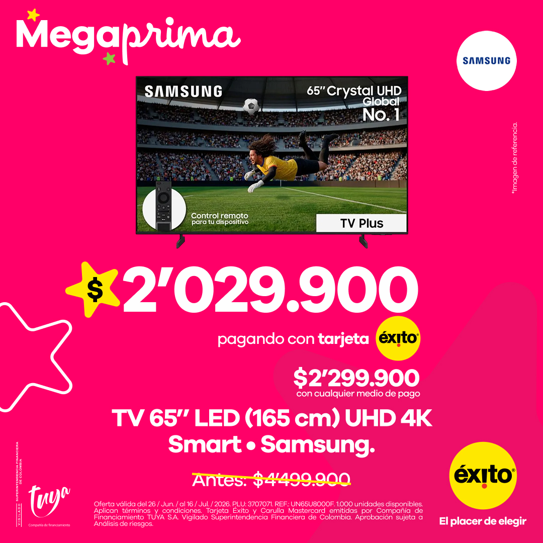 Éxito Facebook ad
