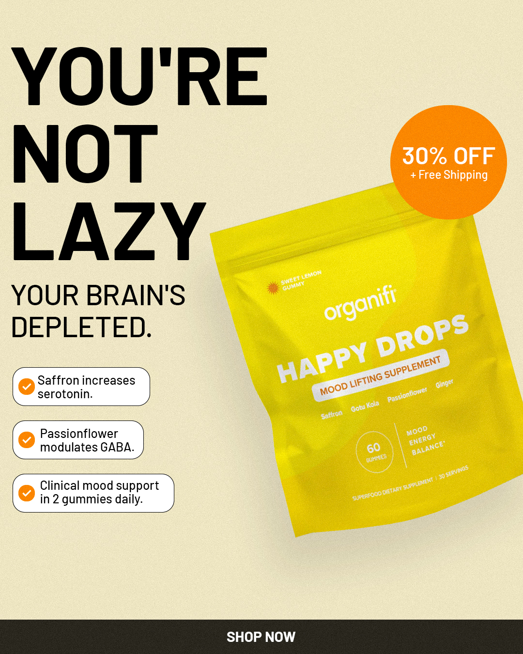 organifi Facebook ad