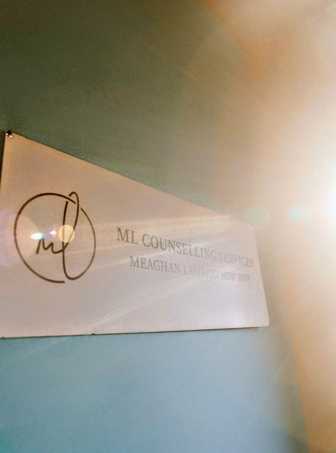 ML Counselling Services Facebook ad