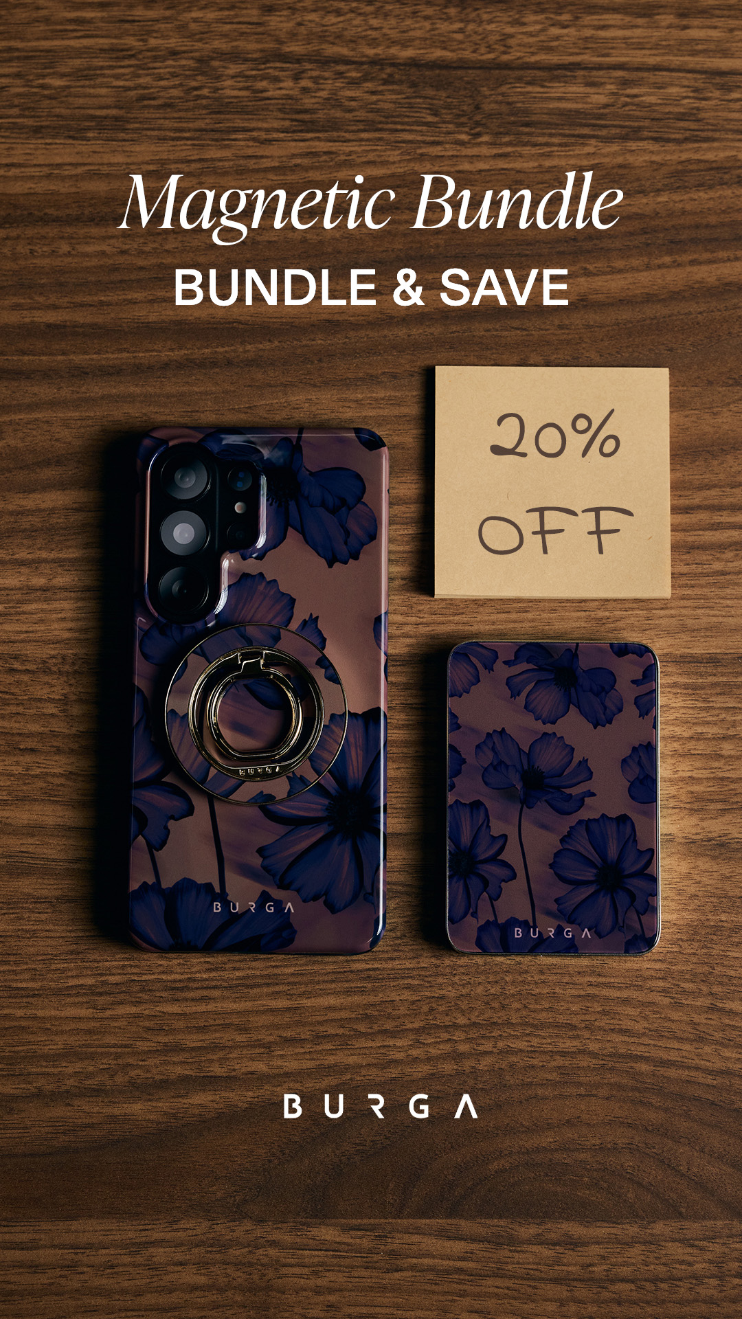 BURGA Cases Facebook ad