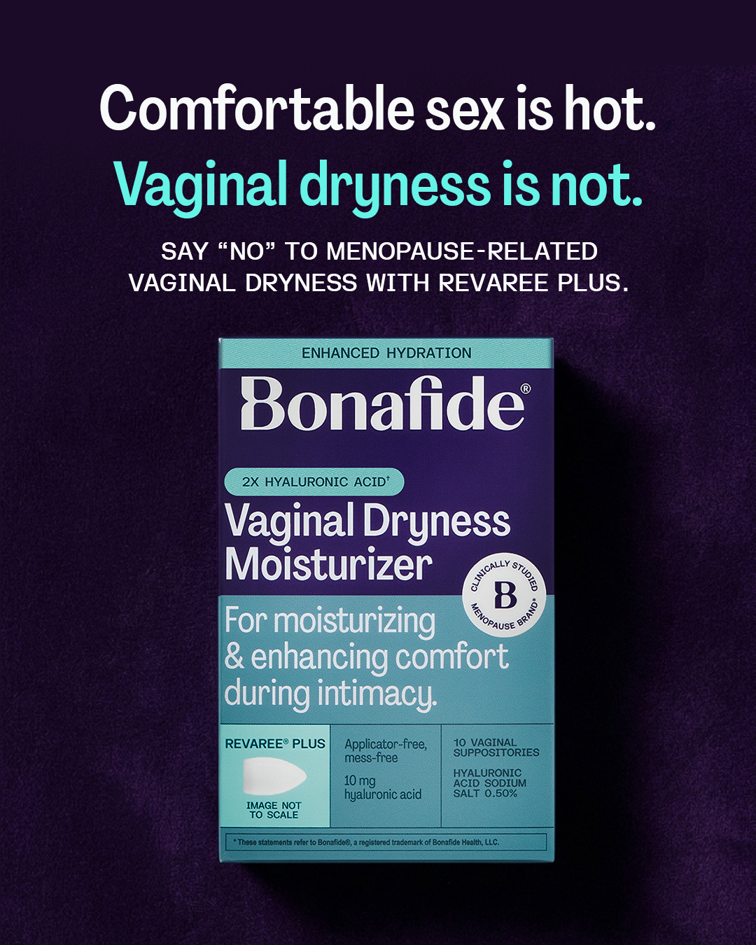 Bonafide Facebook ad: Use Code: NEW20