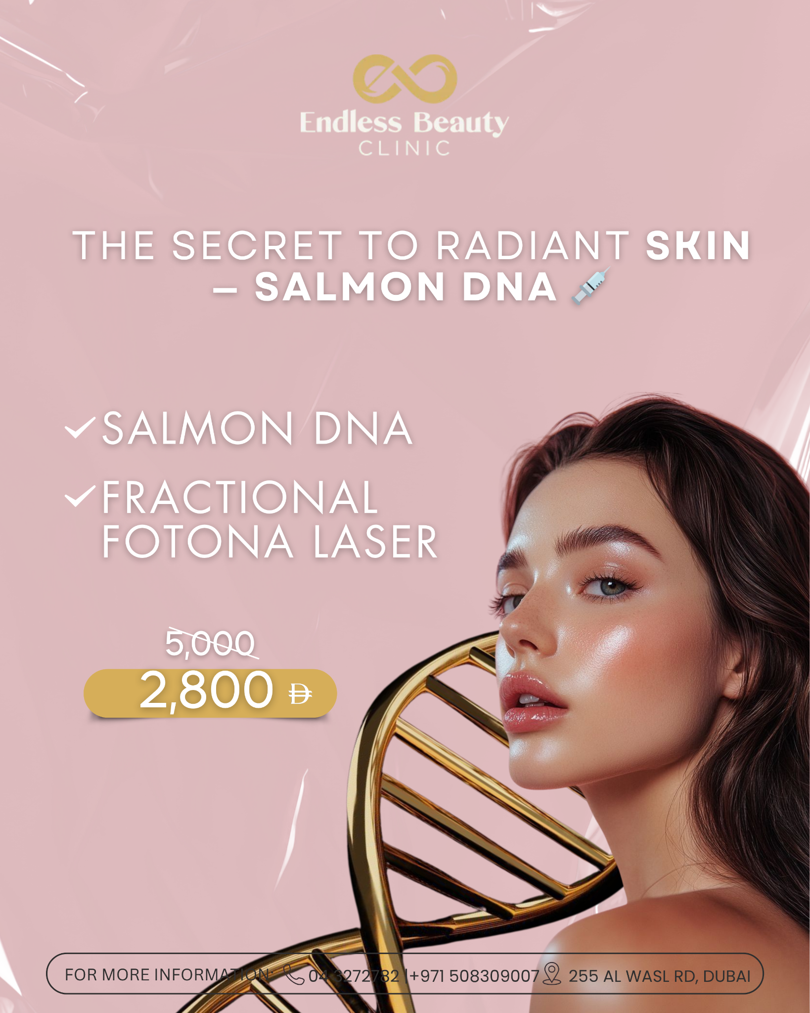 Endless Beauty Clinic Facebook ad