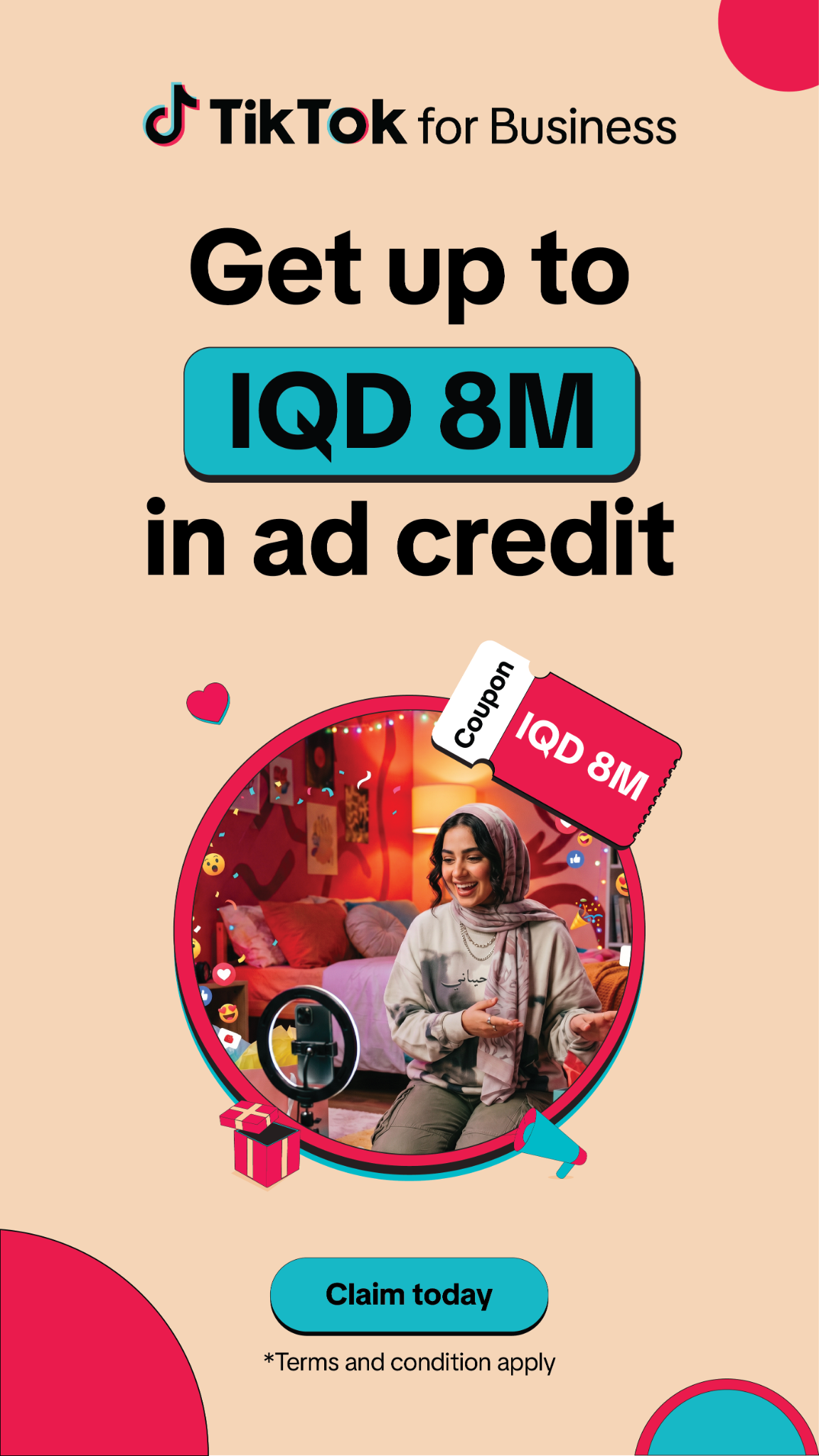 TikTok For Business Facebook ad: Meet Your Next Customer on TikTok