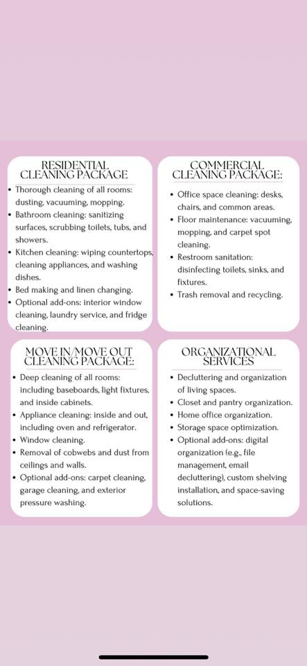 C's Home & Office Management Facebook ad