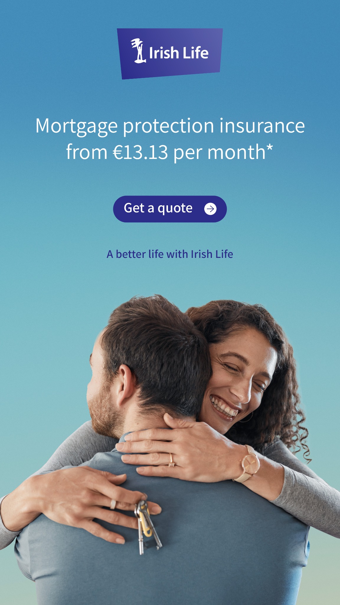 Irish Life Facebook ad from Mar 6, 2026