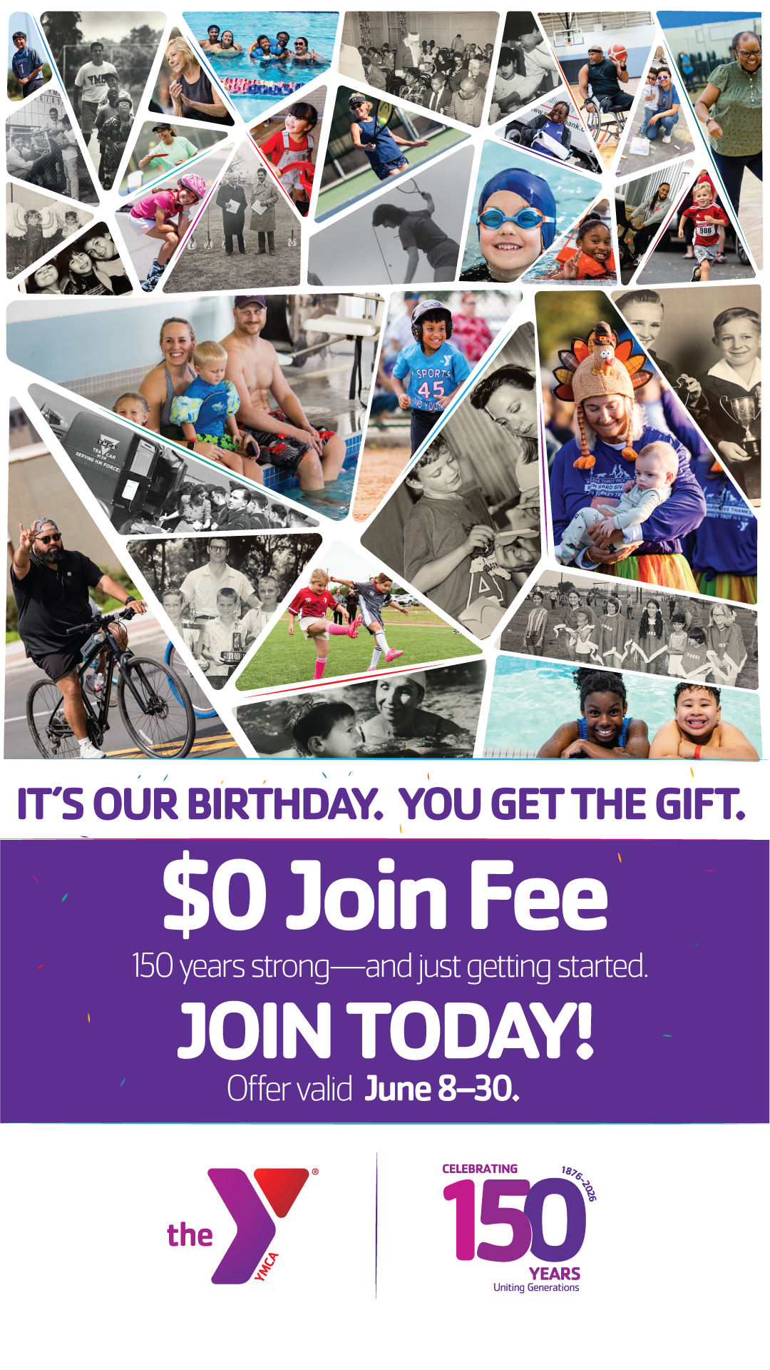 YMCA of Greater San Antonio Facebook ad from Jun 8, 2026