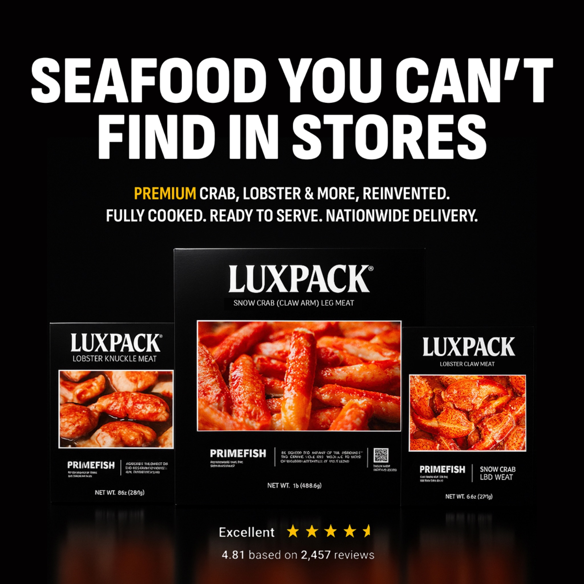 PrimeFish Seafood Co. Facebook ad