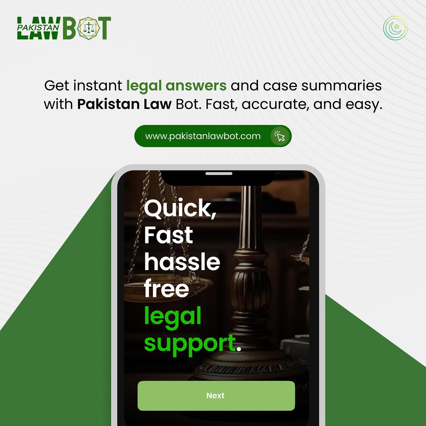 Pakistan Law Bot  Facebook ad