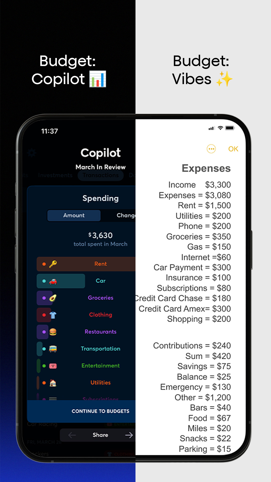 Copilot Money Facebook ad