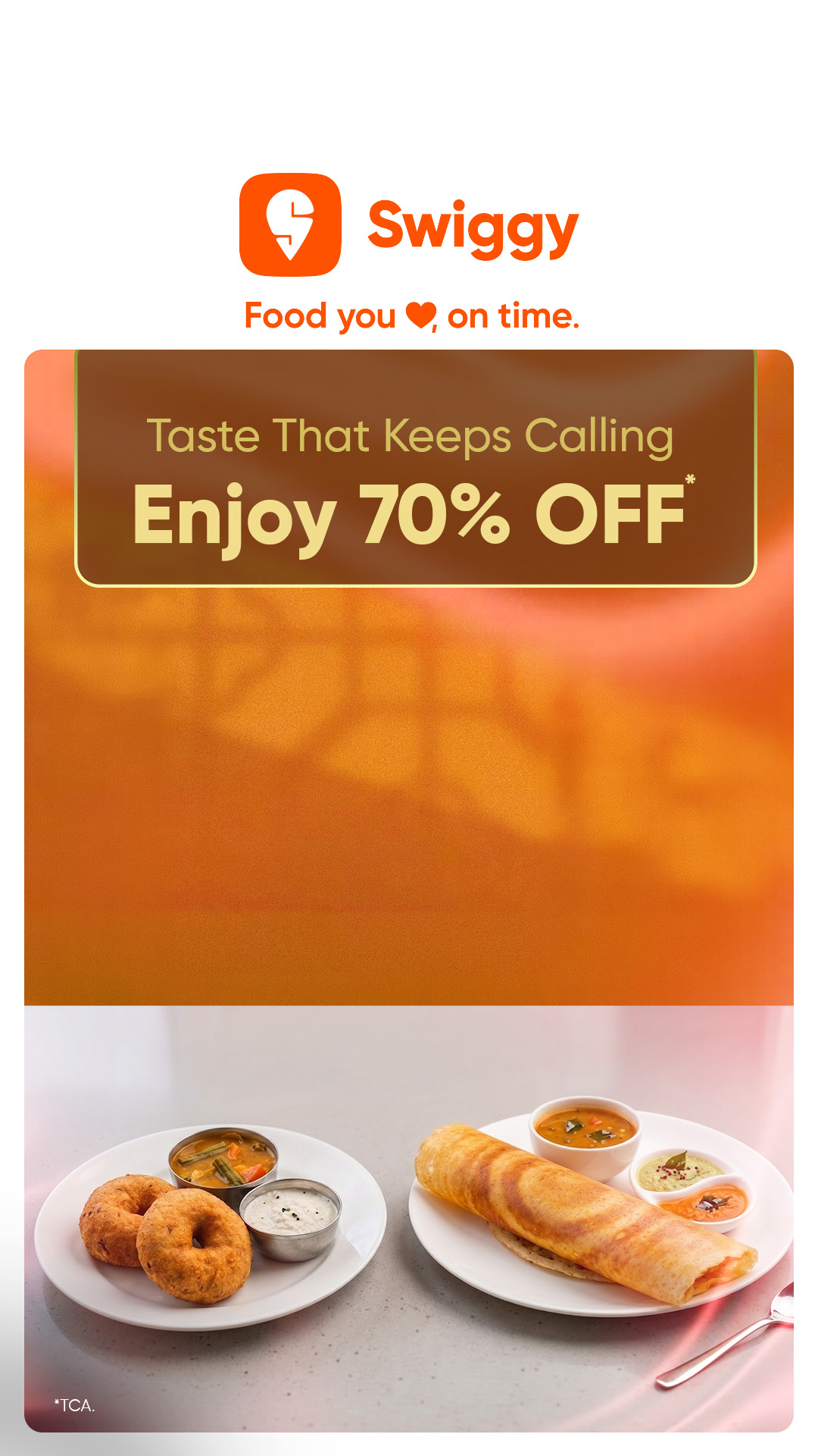 Swiggy Facebook ad