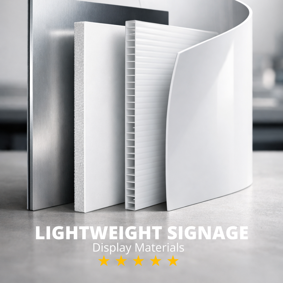 BCJ Plastic Products Facebook ad: Need signage materials cut exactly to spec?