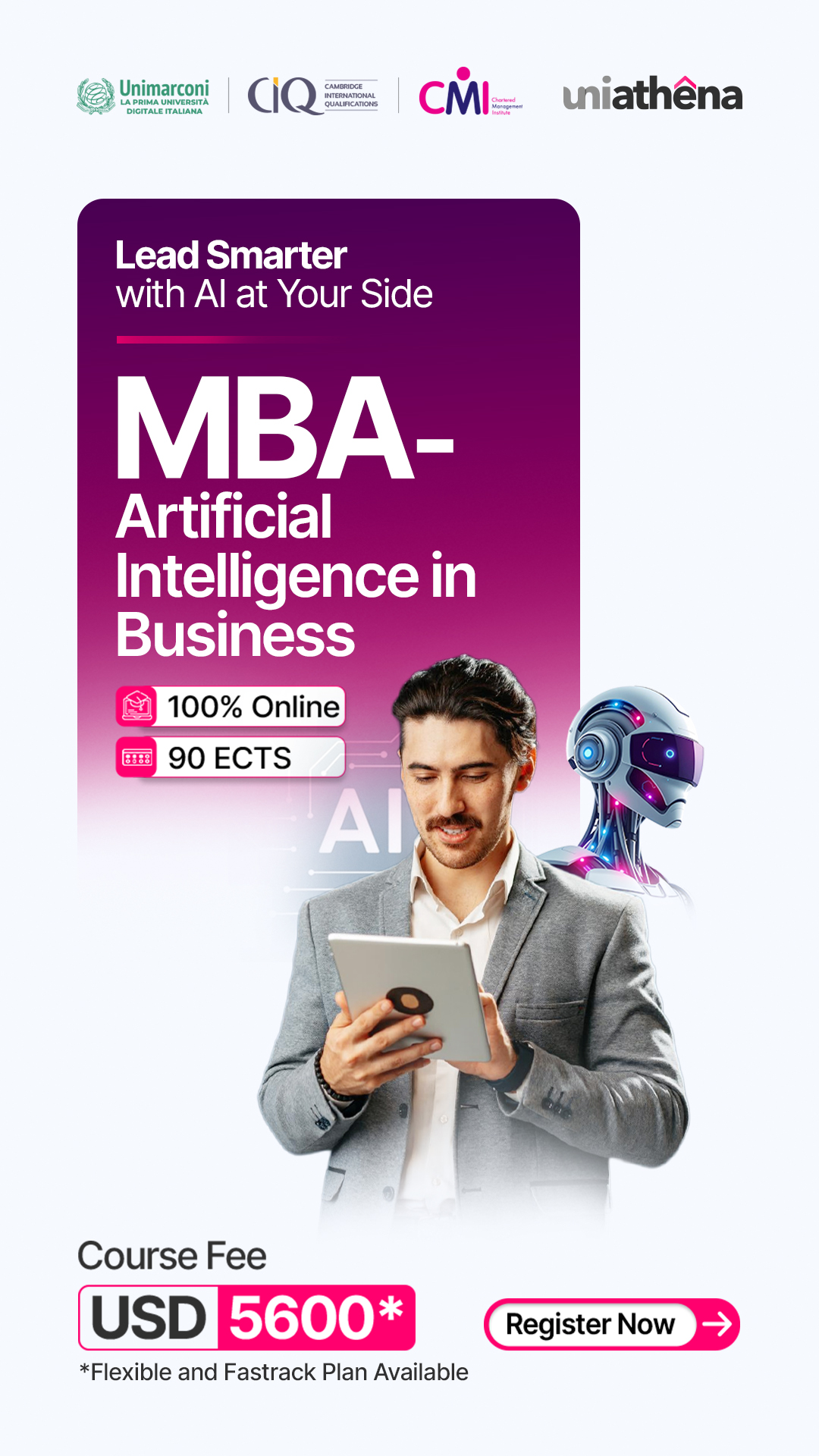 Uniathena Facebook ad