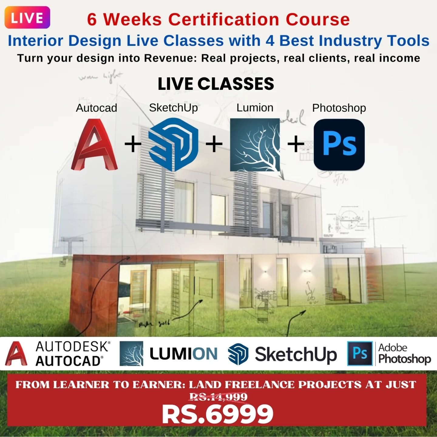 Learner Bag Facebook ad: Level up your design skills and turn them…