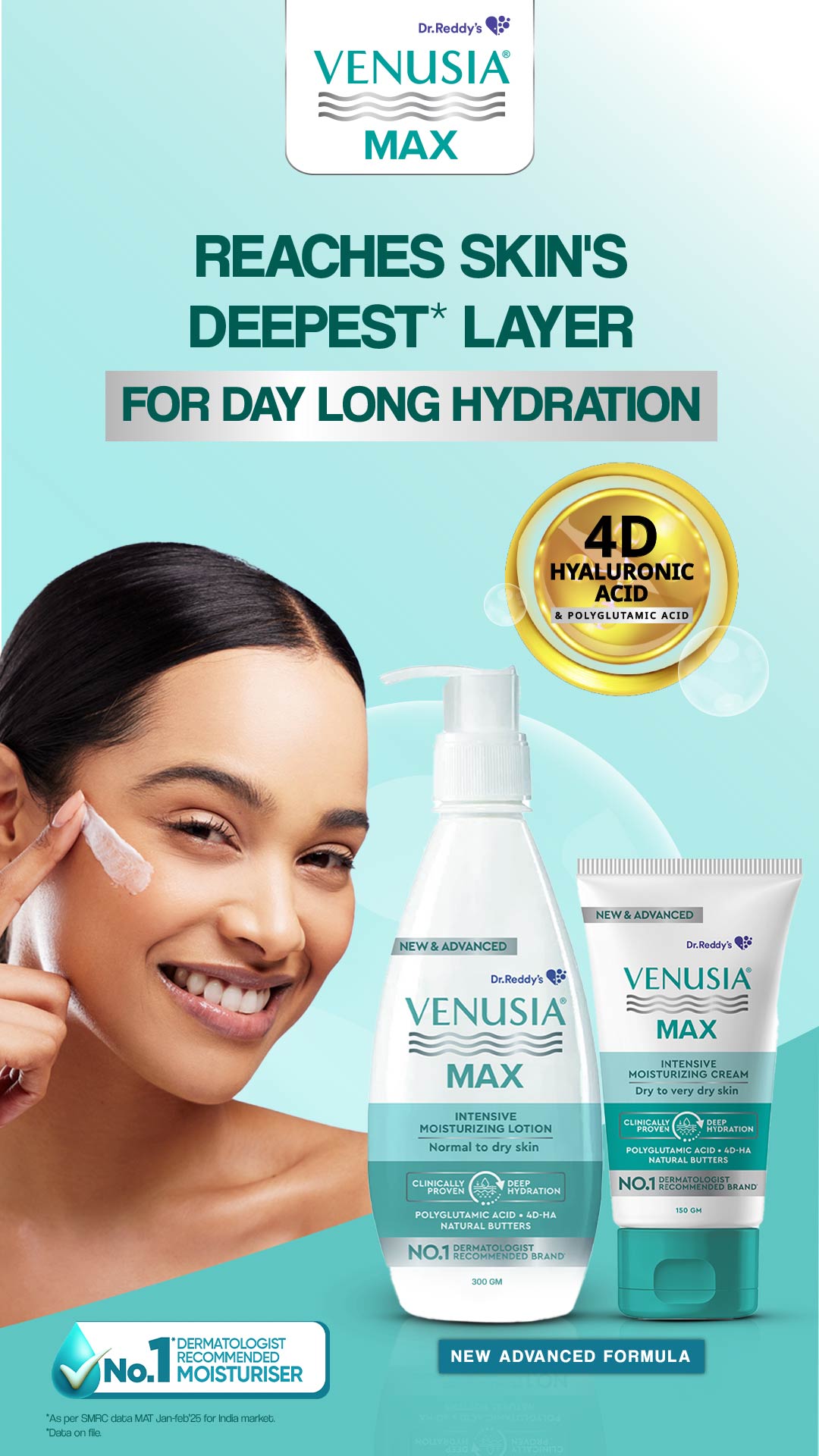 Venusia Facebook ad from Feb 4, 2026