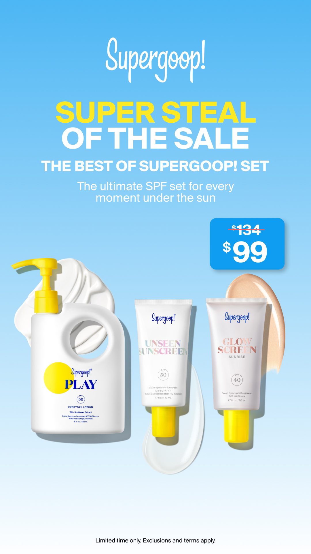 Supergoop Facebook ad