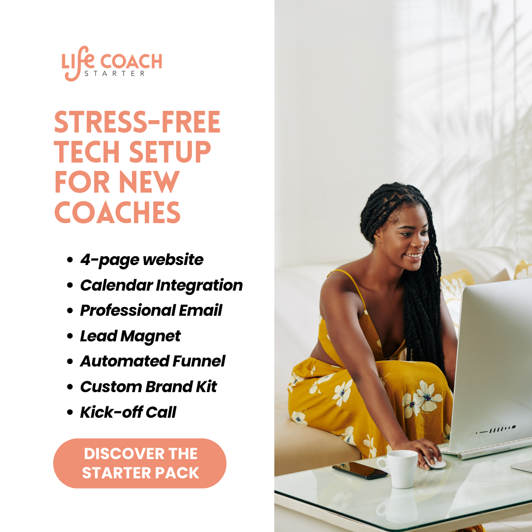 Life Coach Starter Facebook ad: Life Coach Starter Pack