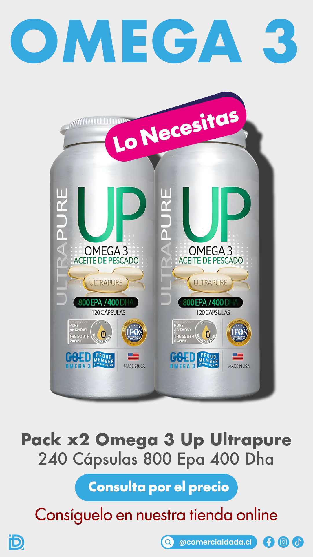 Comercial Dada Facebook ad