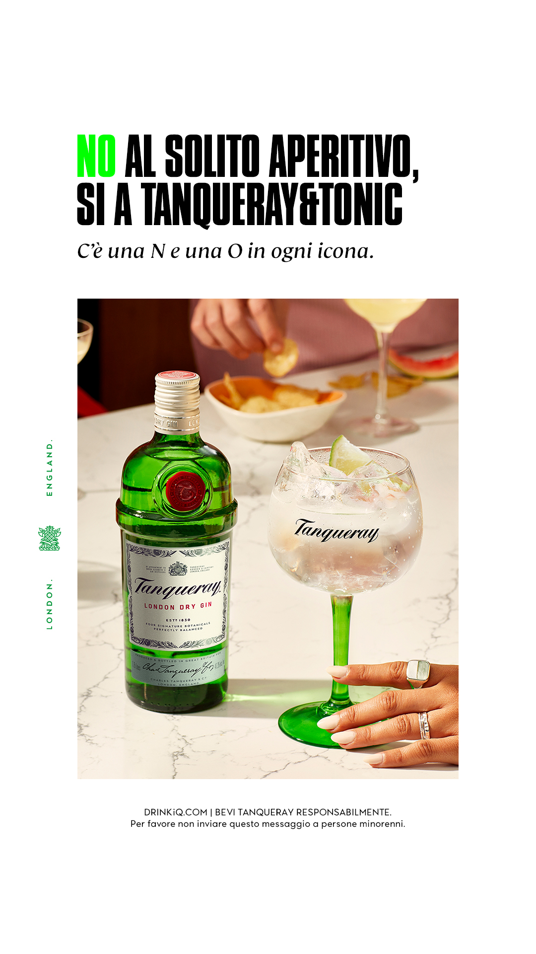 Tanqueray Facebook ad
