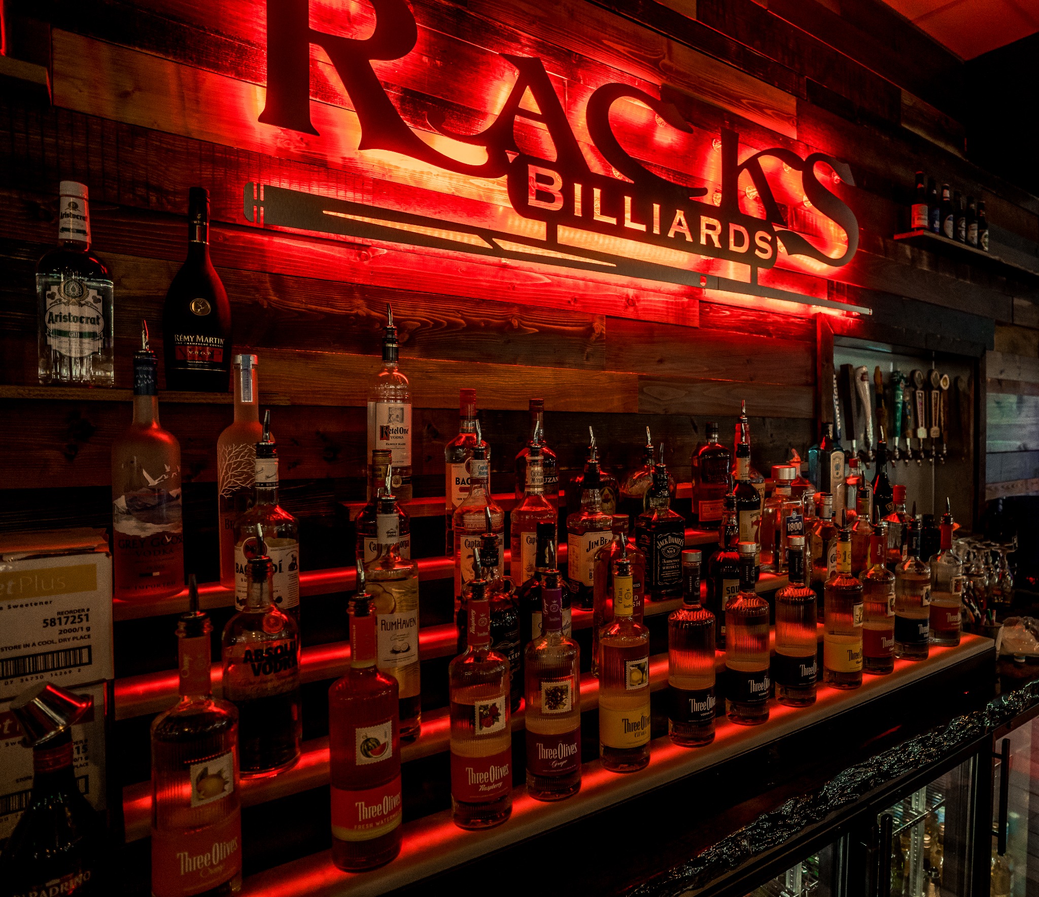 Racks Billiards and Sports Bar Facebook ad