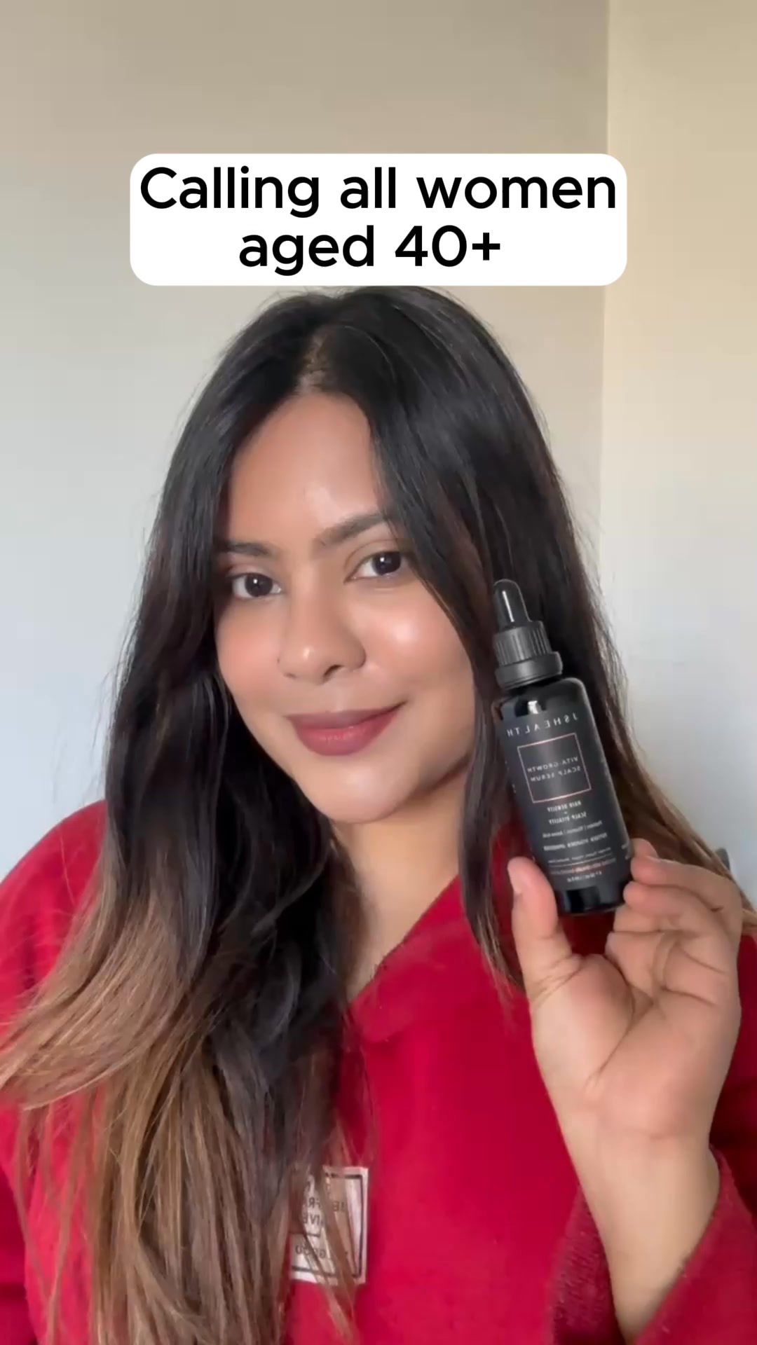JSHealth Vitamins Vitality Facebook ad: WANT THICKER, FULLER HAIR? JUST A FEW DROPS A DAY!