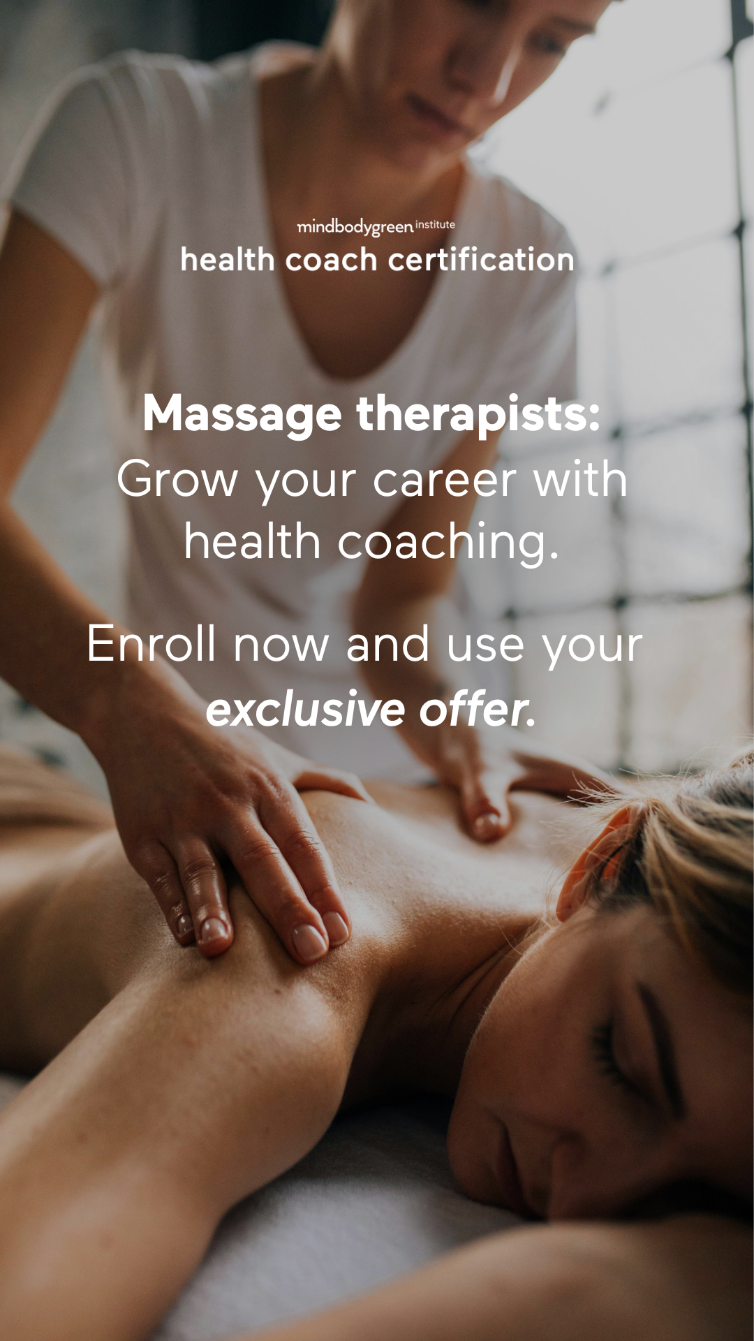 mindbodygreen Institute Facebook ad
