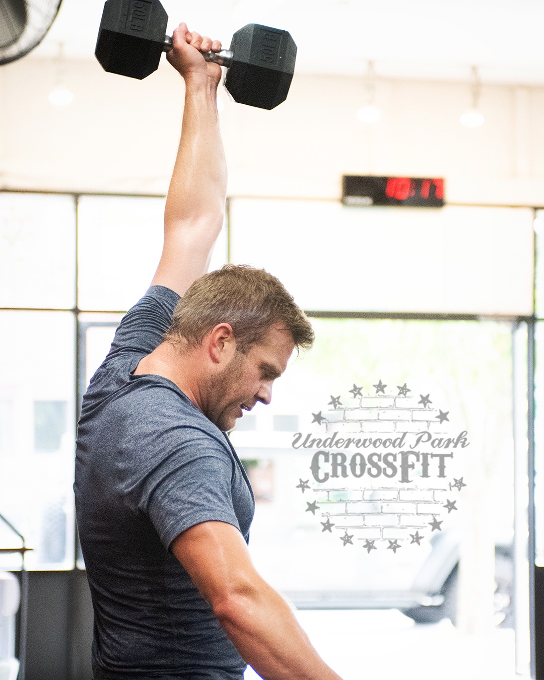 Underwood Park CrossFit Facebook ad from Nov 20, 2025