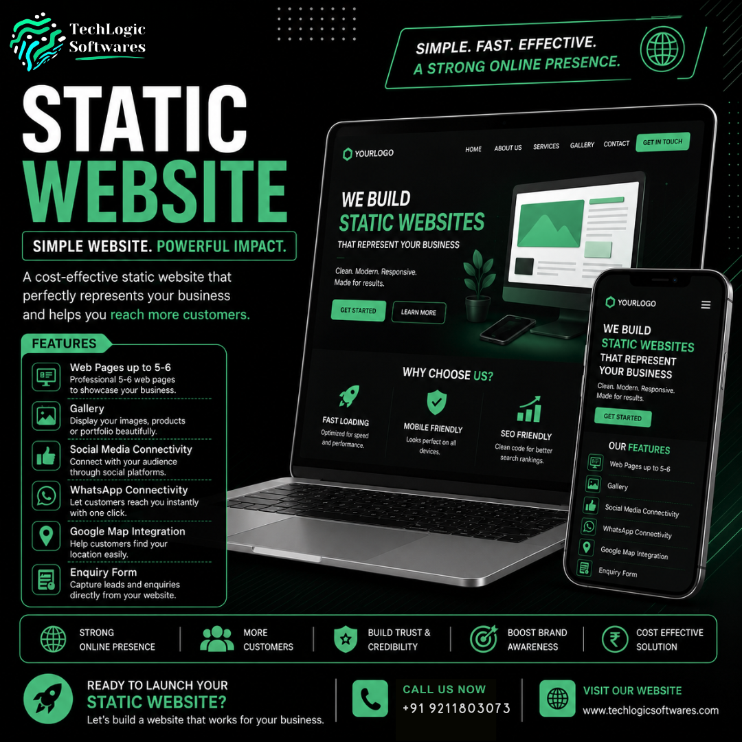 TechLogic Softwares Facebook ad