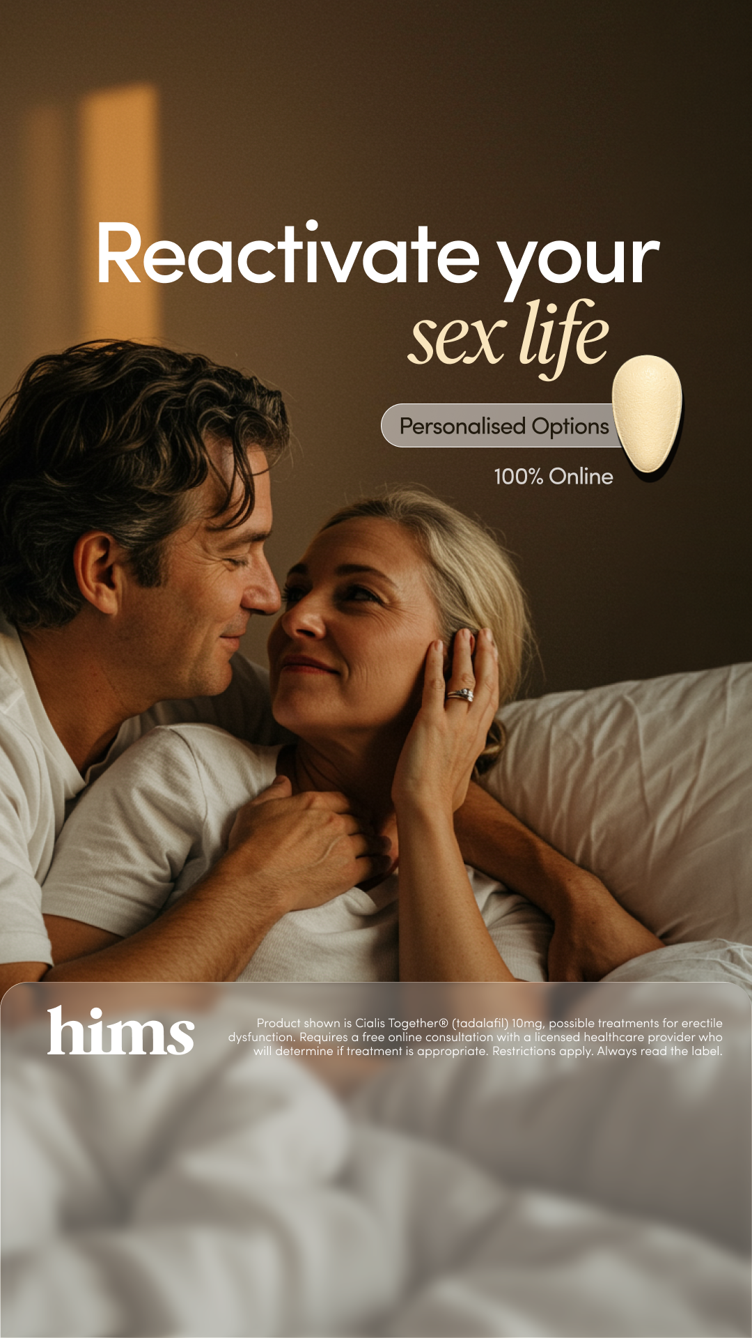 hims Facebook ad