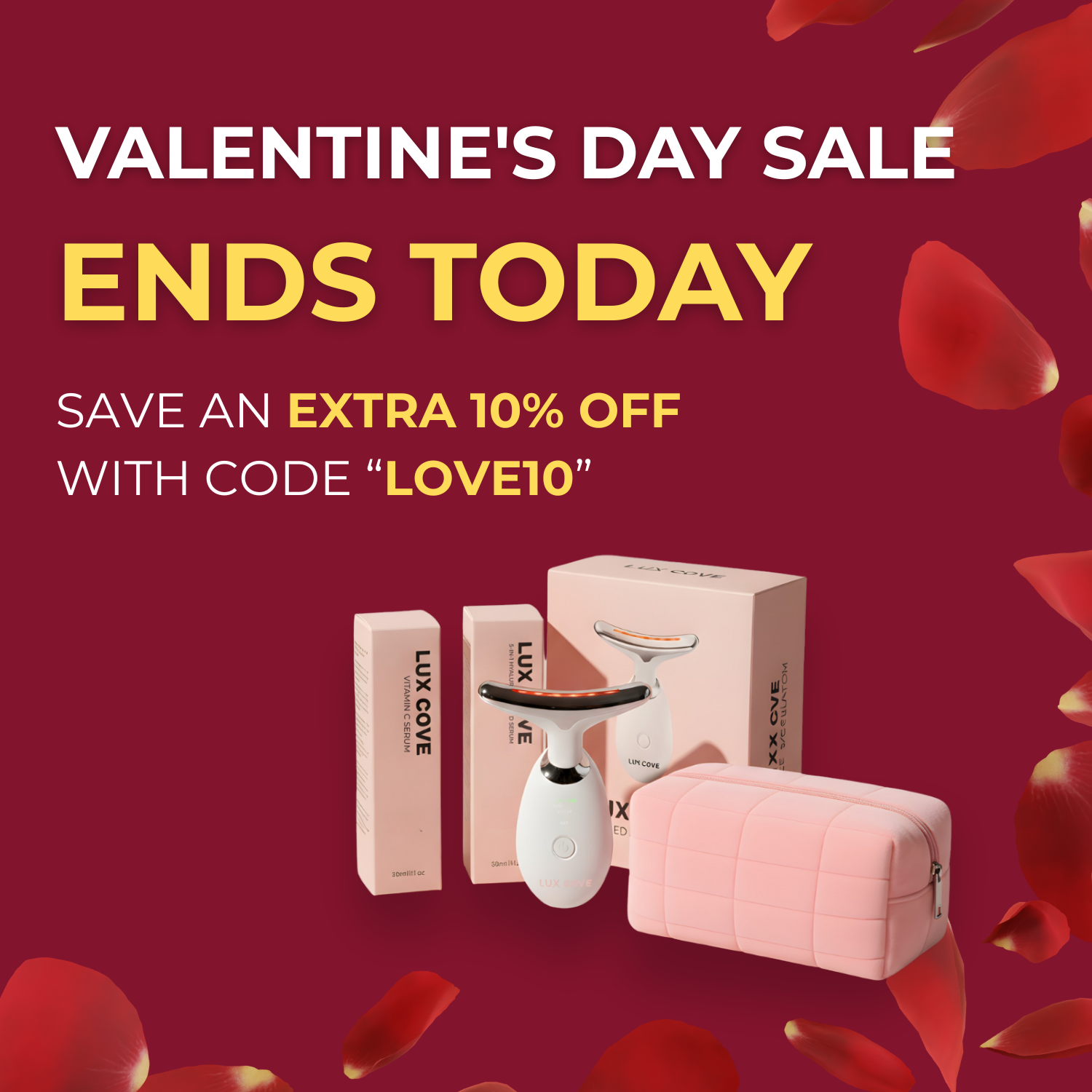 Lux Cove Facebook ad