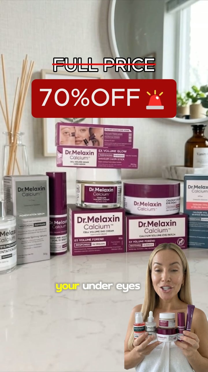 Dr.Melaxin US.official Facebook ad: 77% Off, Exclusive Eye Care Edition