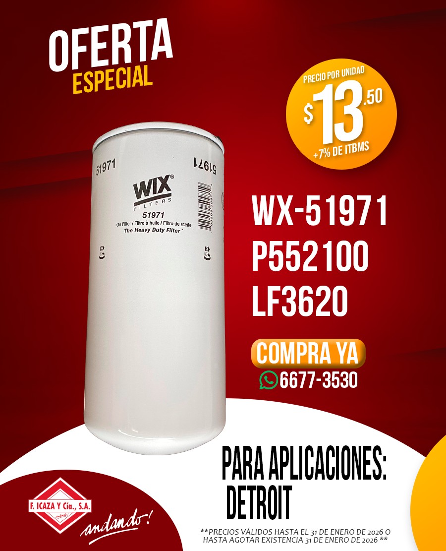 Ficaza Cia Facebook ad: Filtro de Aceite