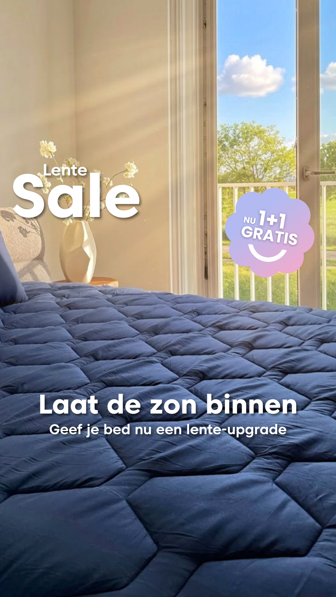 HappyBed Facebook ad