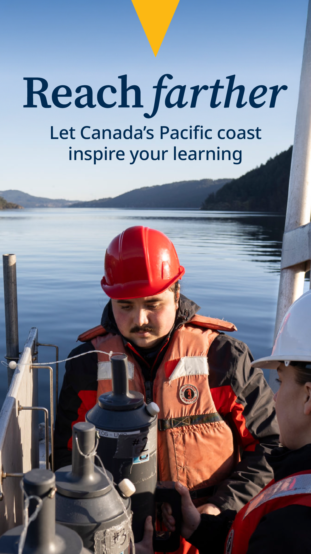 University of Victoria Facebook ad