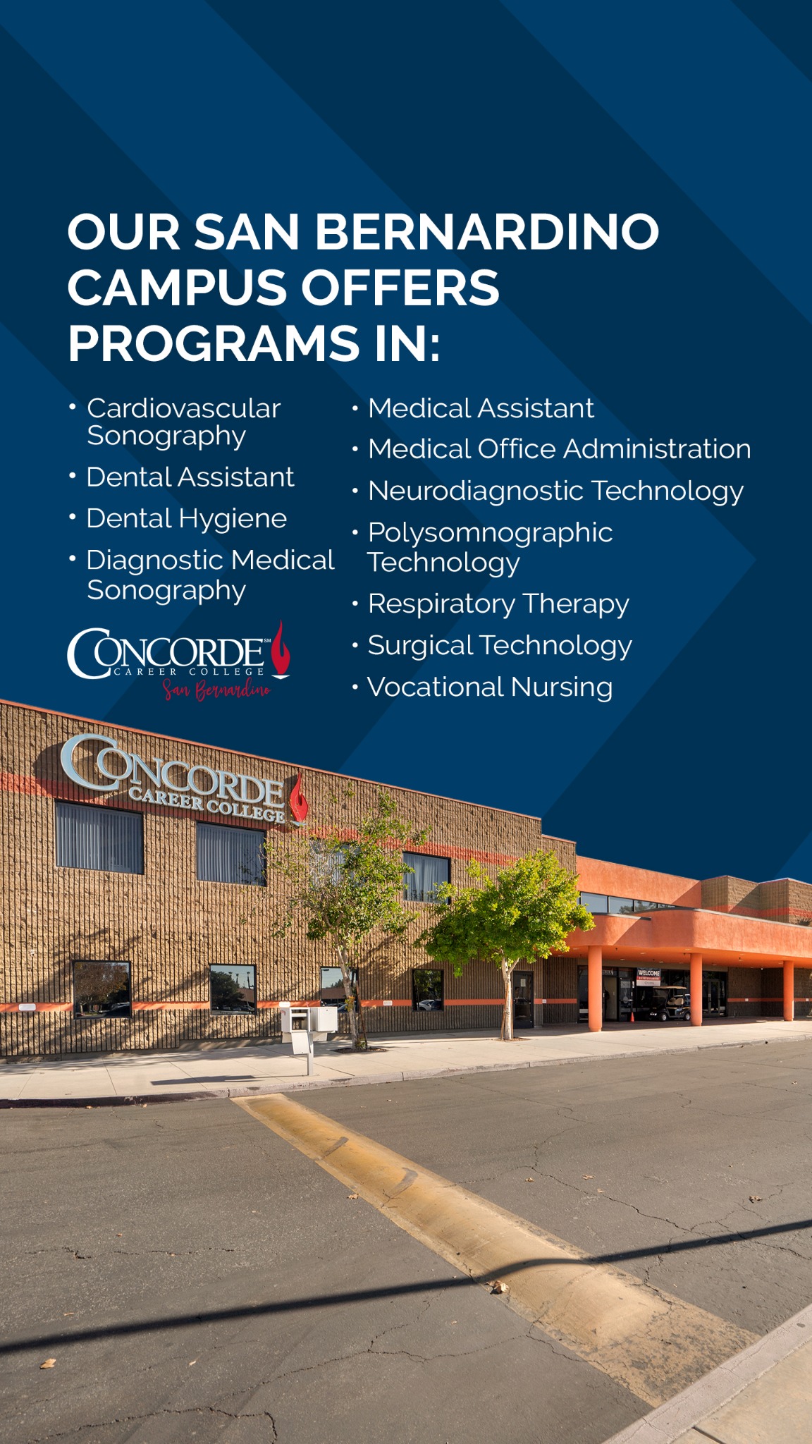 Concorde Career College - San Bernardino, California Facebook ad from Apr 30, 2026