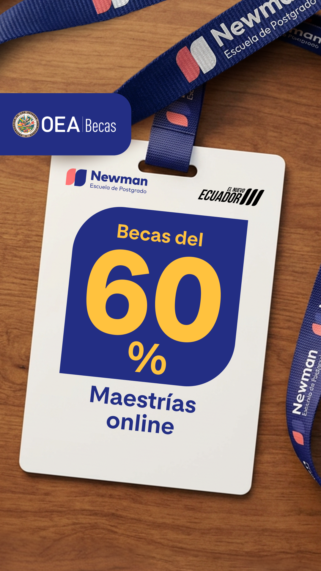 Escuela de Posgrado Newman Facebook ad