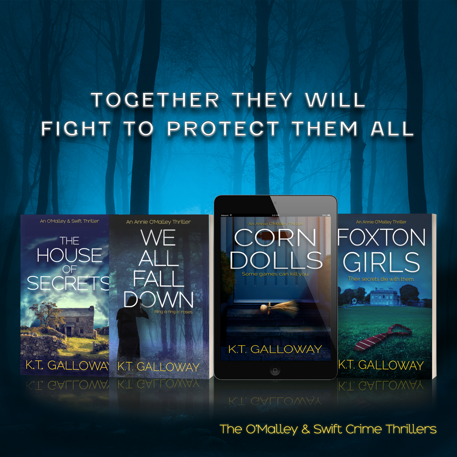 K.T. Galloway Facebook ad: Binge the series now!