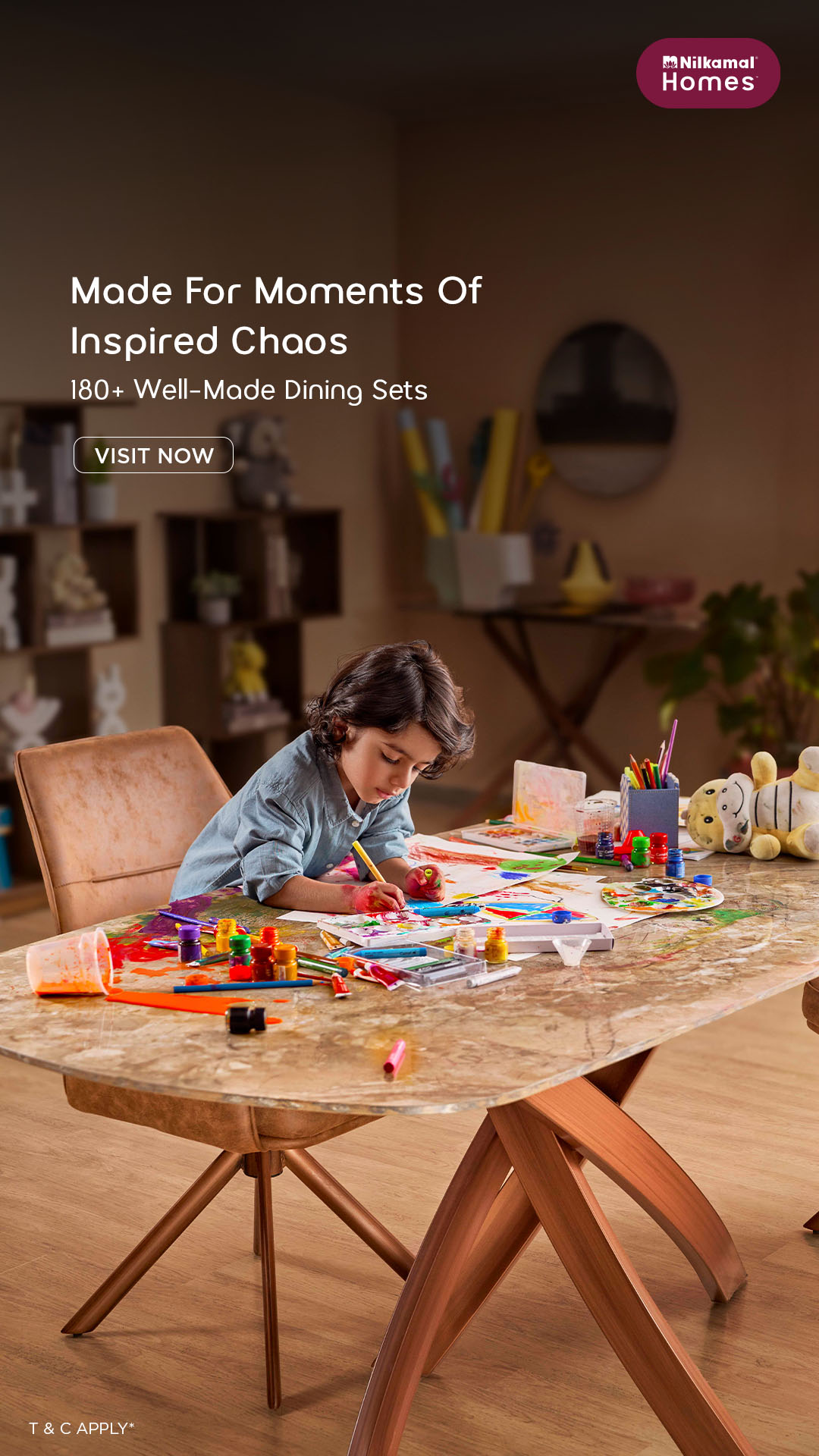 Nilkamal Homes Facebook ad from Feb 18, 2026