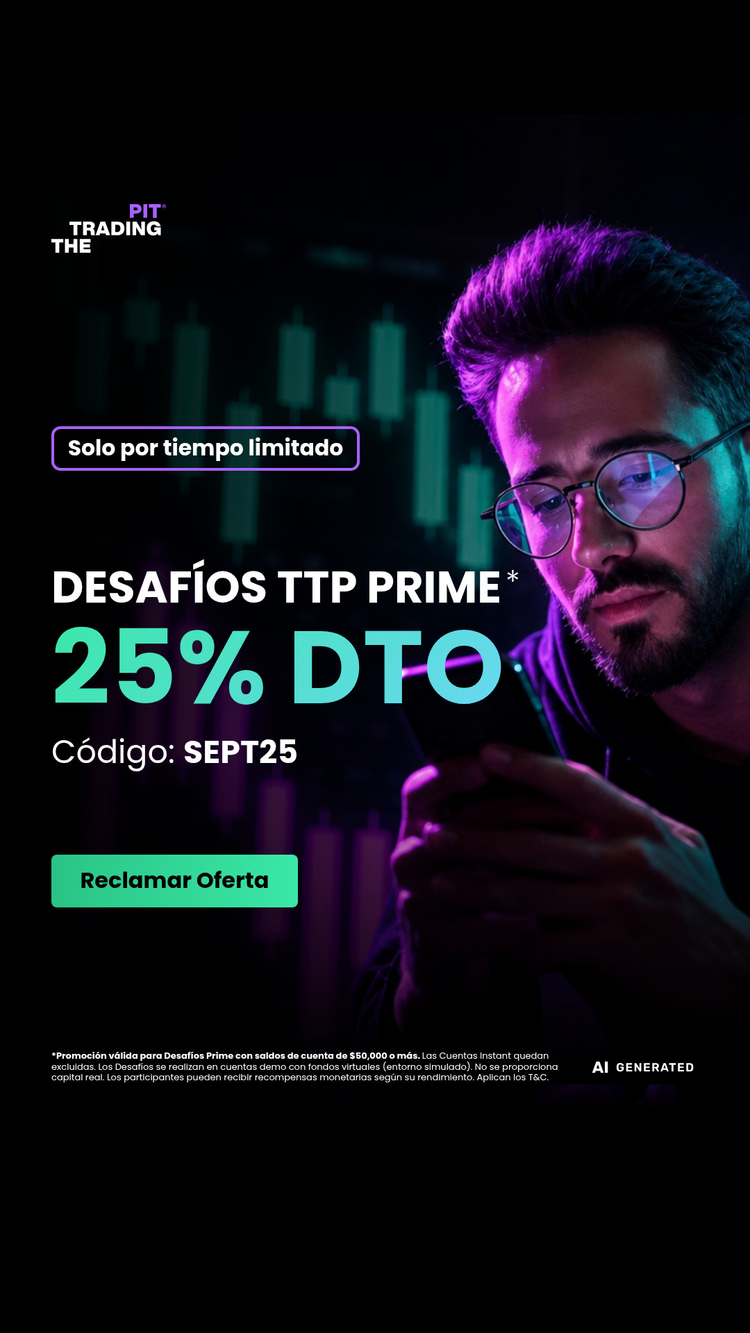 The Trading Pit Facebook ad