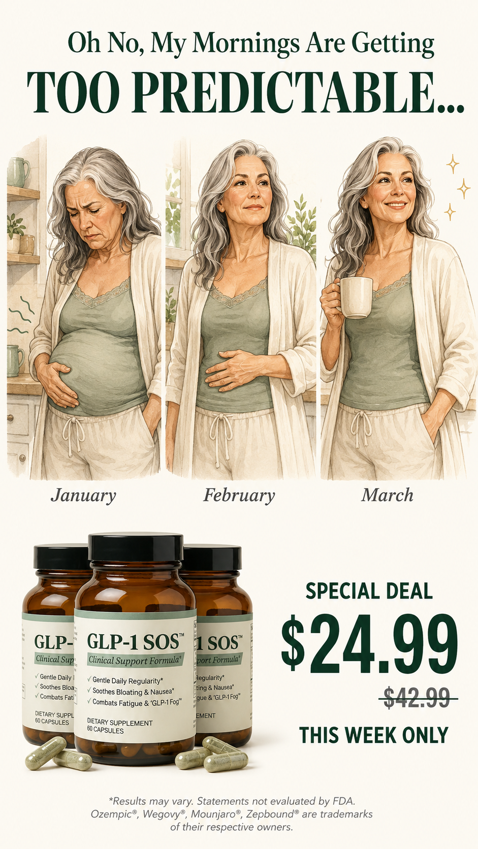 GLP-1 SOS Supplements Facebook ad