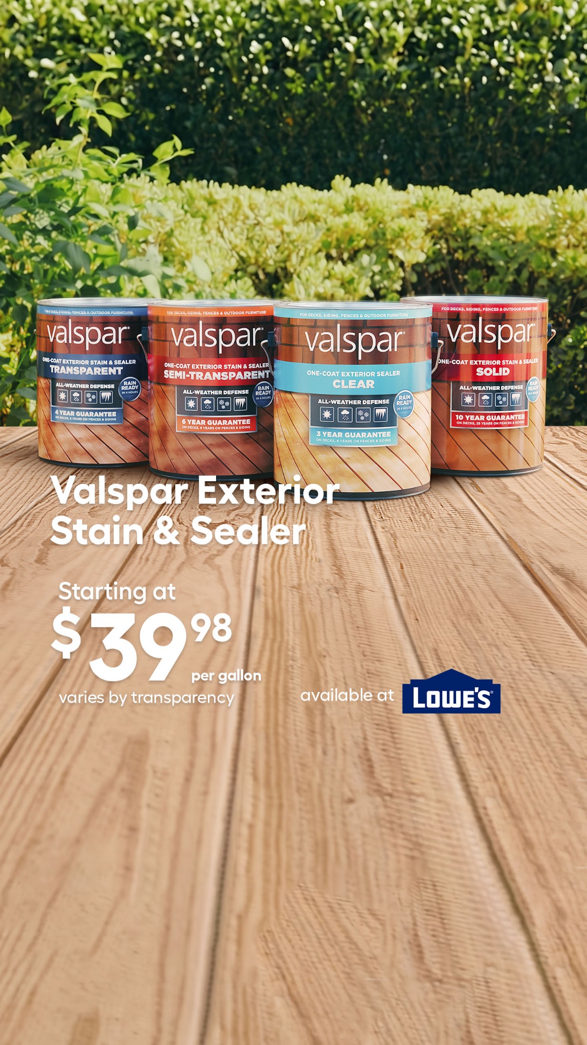 Lowe's Home Improvement Facebook ad
