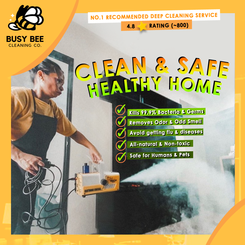 Busy Bee Cleaning Co. Facebook ad