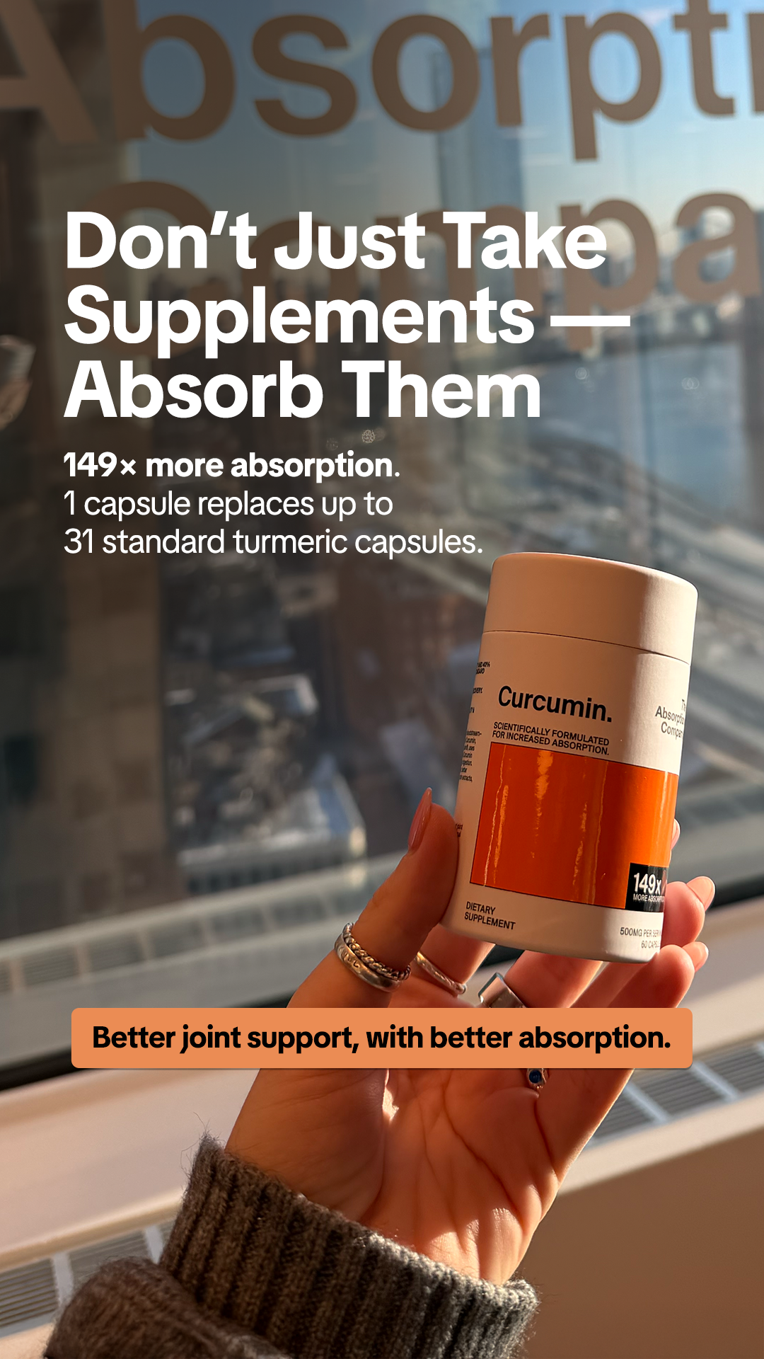 The Absorption Company Facebook ad