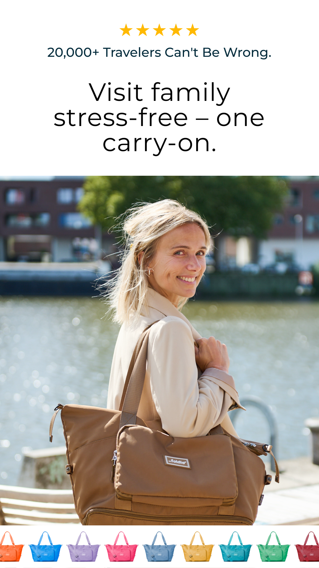 The Foldie Facebook ad