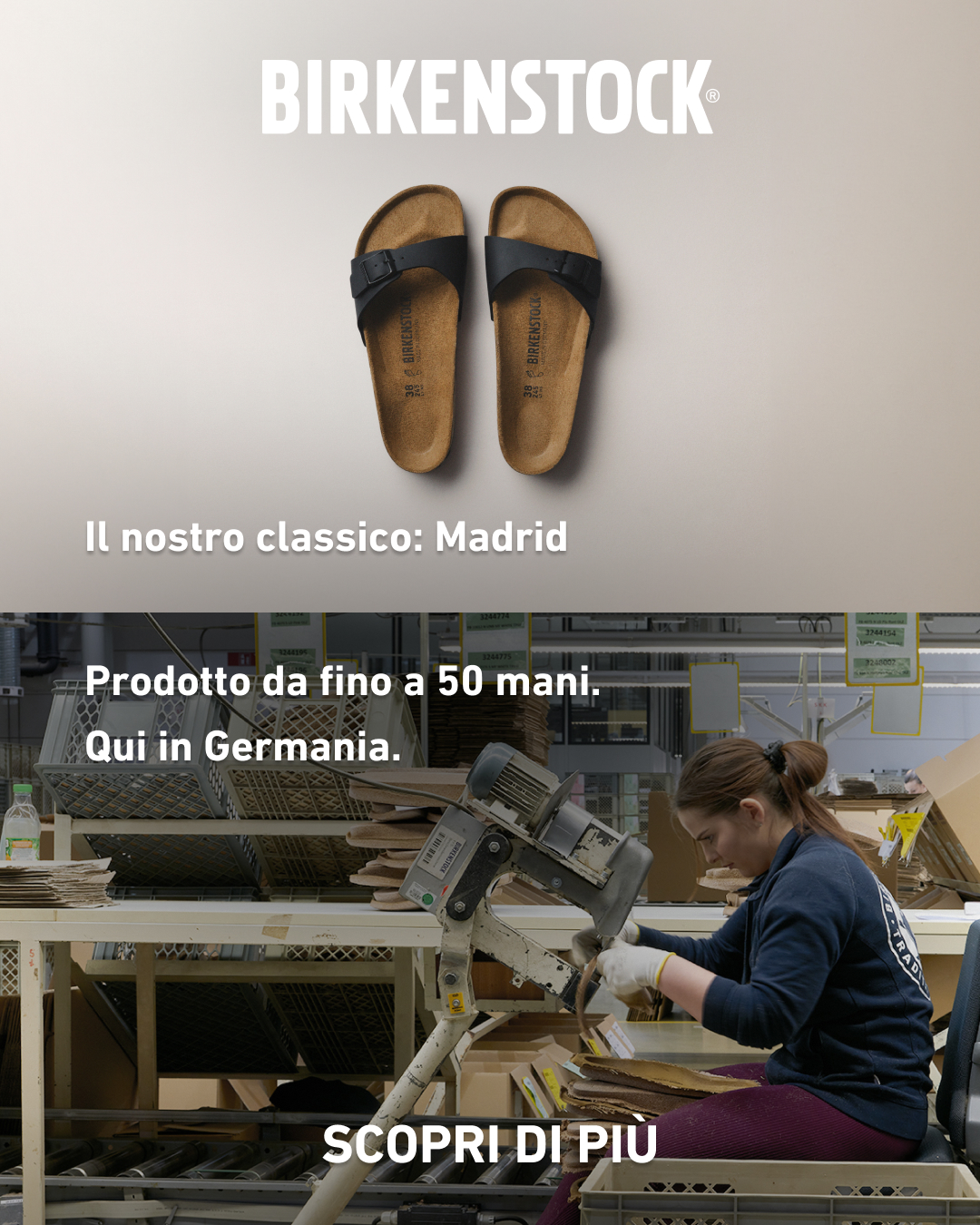 Birkenstock Facebook ad
