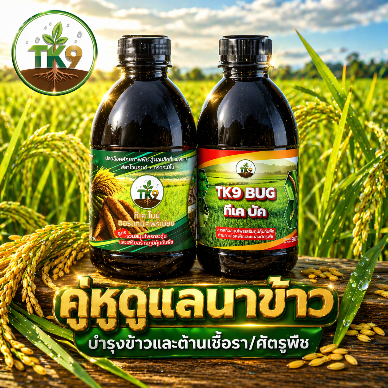 Tk9 ทีเคไนน์ ออร์แกนิคพรีเมียม นวัตกรรมสารสกัดจากธรรมชาติ เพื่อเกษตรกรไทย Facebook ad